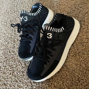 Adidas Y-3 Raito Racer ‘core black’ F97404 Women’s Sz. 6.5